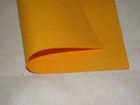Felt Baize Fabric 3 x 9" Square - Gold (Sunflower)
